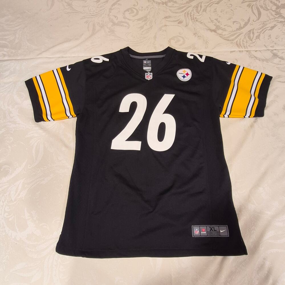 VTG Pittsburgh Steelers Jersey Youth XL Black NFL Leveon Bell 26